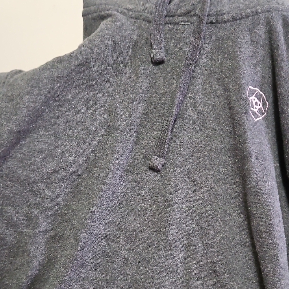 Ariat Charcoal and Light Gray Knit Top